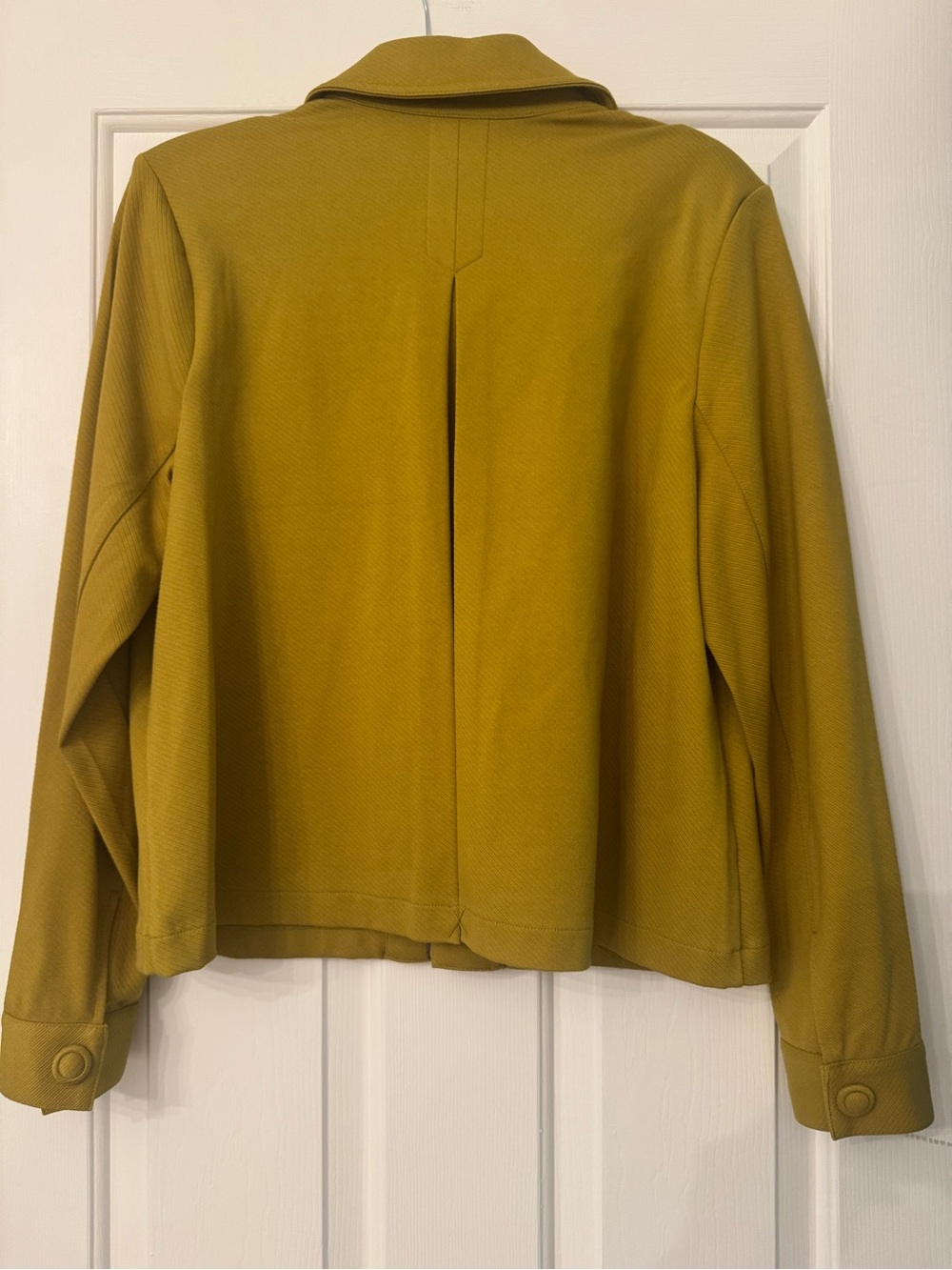 Cabi Moss Gold Touring Jacket Zip Up Utility Shacket XL NWOT - Picture 3 of 7